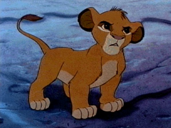 Who Does Young Simba Singing Voice