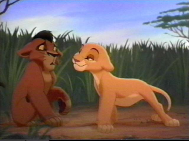The Lion King 2 Kovu Cub. NOO KOVU DON'T LOSE TO KIARA!