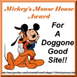 Mickey Mouse House Award