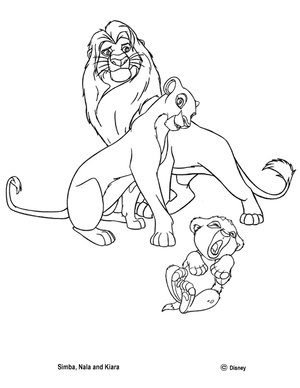 lion king coloring pages title=