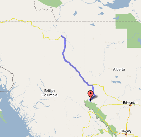 The Road North - Day 4: Grande Cache to Fort Nelson