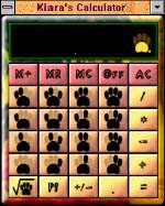 Kiara's Calculator