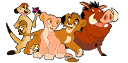 Timon and Pumbaa, Kovu and Kiara